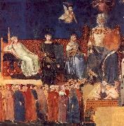 Ambrogio Lorenzetti Allegory of Good Government Norge oil painting reproduction